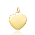 Personalized Gold Heart Pendant/Charm